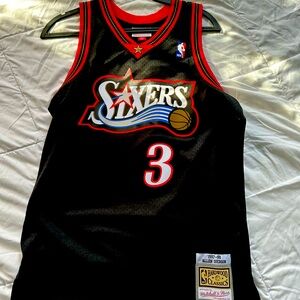 1997-1998 Philadelphia 76ers Jersey- Allen Iverson